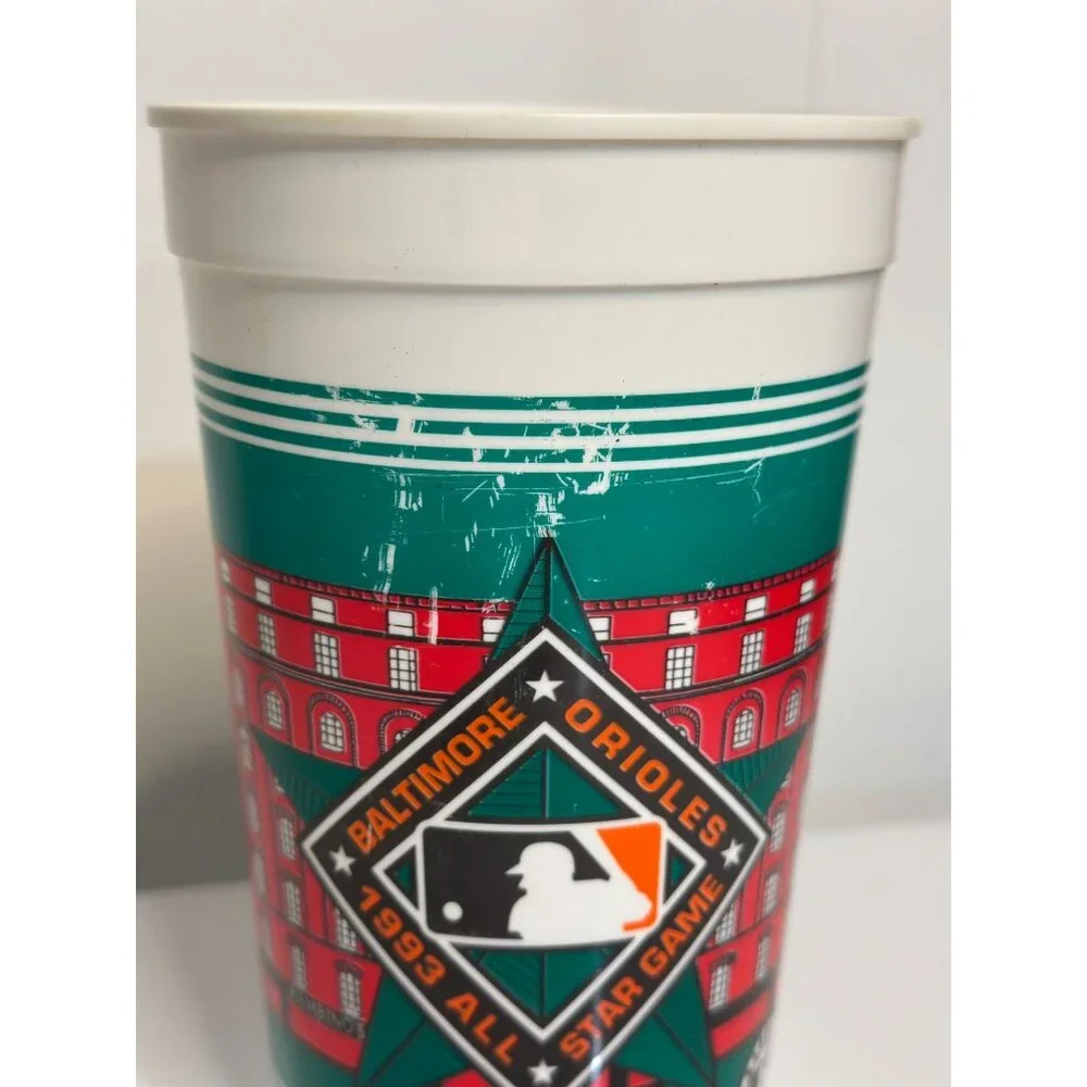 Baltimore Orioles Souvenir Cup | Camden Yards‎ Stadium Plastic Drink Cup MLB Fan